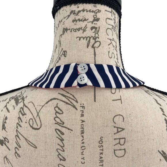 Muse Blue and Pink Halter Sundress - Picture 10 of 11